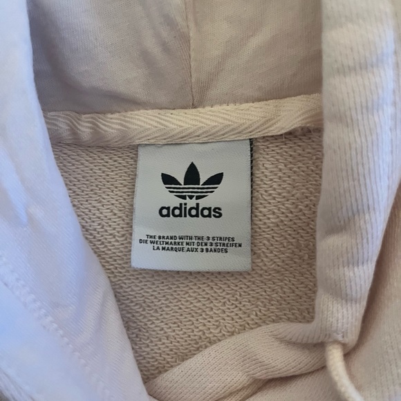 Beige XL Adidas Hoodie - Picture 2 of 4